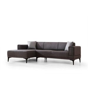 Rohová sedacia súprava Horizon 250 cm tmavosivá ľavá vyobraziť