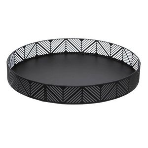 Servírovací podnos FRIEZE 30 cm čierny vyobraziť