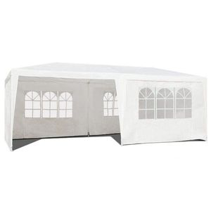 Skládací zahradní párty stan BERTA 3x6 m bílý vyobraziť
