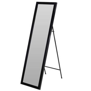 Stojacie zrkadlo EVAN 125x36 cm čierne vyobraziť