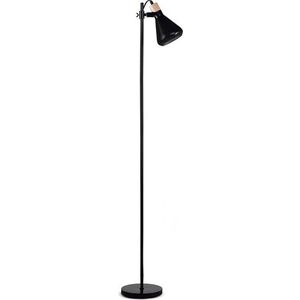 Stojacia lampa CORTODI čierna vyobraziť