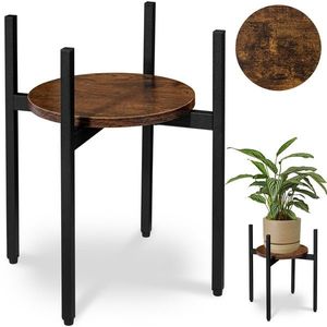 Stojan na kvety TORRE RUSTIC 40 cm hnedý/čierny vyobraziť