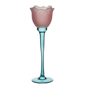 Svietnik Julietta 27 cm modrý/ružový vyobraziť