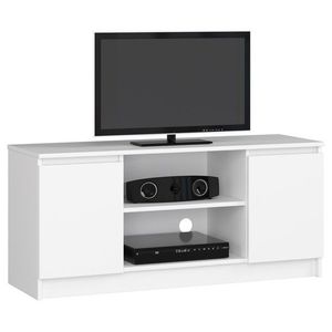 TV stolík Tonon 120 cm biely vyobraziť