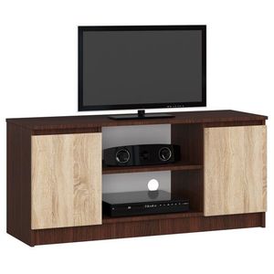 TV stolík Tonon 120 cm venge/sonoma vyobraziť