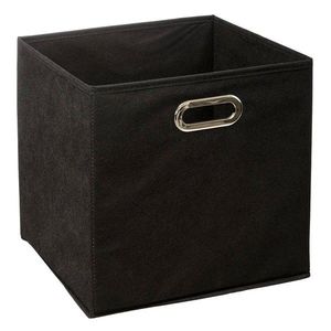 Úložný box Textília II 31x31 cm čierny vyobraziť