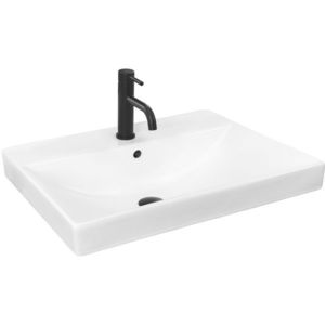 Zápustné umývadlo Rea Mandy 60 cm biele vyobraziť