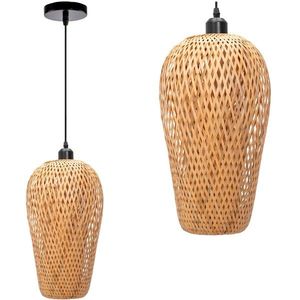 Závesná lampa La Belle Boho VII hnedá vyobraziť