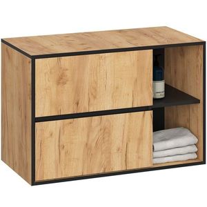 Závěsná skříňka pod umyvadlo VAMI s otvory 90 cm - výber z 3 prevedení vyobraziť