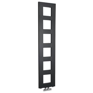 SAPHO - BLOCK vykurovacie teleso 280x1330 čierna matná IR181 vyobraziť