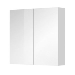Mereo Aira, Mailo, Opto, Bino, Vigo kúpeľňová galerka 80 cm, zrkadlová skrinka, biela CN717GB vyobraziť