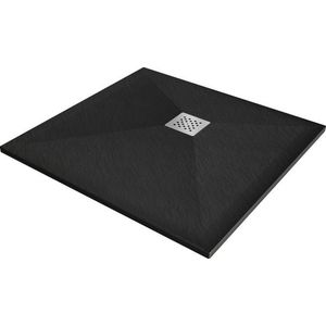 MEXEN - Stone+ Sprchová vanička štvorcová 70x70, čierna 44707070 vyobraziť