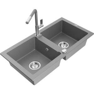 MEXEN MEXEN - Flora drezová batéria chróm / šedá 670401-06 vyobraziť