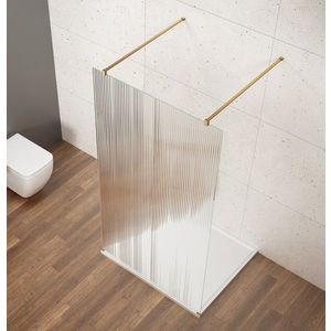 GELCO - VARIO GOLD MATT jednodielna sprchová zástena do priestoru, sklo nordic, 800 GX1580-09 vyobraziť