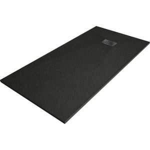 MEXEN/S - Hugo sprchová vanička SMC 180x80, čierna, krytka čierna 42708018-B vyobraziť
