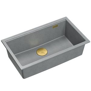 Quadron Quadron - Granitový drez Logan 110 Grey Metallic Oceľ HQD7644U5_BS_U vyobraziť