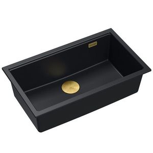 Quadron Quadron - Granitový drez Logan 110 Black Meď HQD7644U7_PVDC1_U vyobraziť