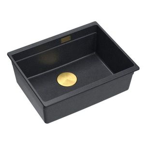 Quadron Quadron - Granitový drez Logan 100 Black Metallic Oceľ HQJ6045U8_BS_U vyobraziť