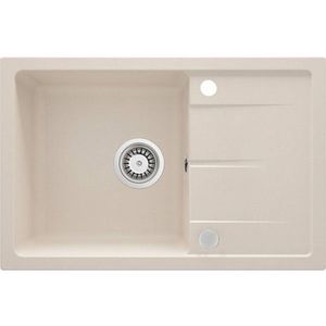 DEANTE - Leda beige - Granitový drez s odkvapkávačom ZRD_5113 vyobraziť