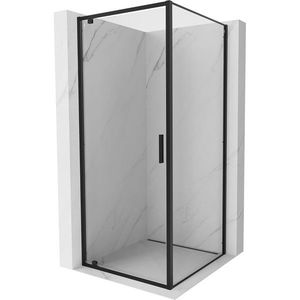 MEXEN/S - Exo sprchovací kút dvere krídlové 75 x 75, transparent, čierna 8181-075-075-70-00 vyobraziť