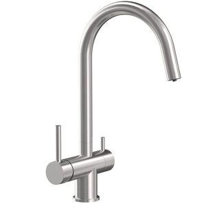 Quadron - Kuchynská batéria Caren BRUSH NICKEL 3623512_BS vyobraziť