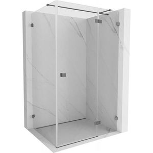 MEXEN/S - Lunar T sprchovací kút dvere krídlové pravá 135 x 90, transparent, grafit metal 834T-135-090-95-00-P vyobraziť