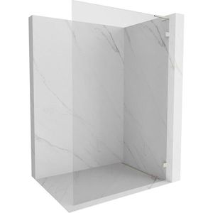 MEXEN/S - Lunar L Sprchová zástena WALK-IN pravá 90 x 200, transparent 8 mm, nikel kartáčovaný 830L-090-000-97-00-P vyobraziť
