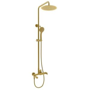 Rubineta - Sprchový set s pákovou batériou ULTRA-10 OLO GOLD, zlatá OLBA625146 vyobraziť