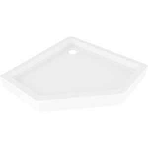 MEXEN - Flow+ päťboká sprchová vanička 100 x 100, biela lesk 46P101010H vyobraziť