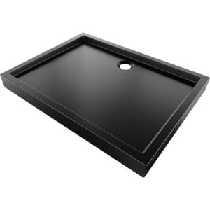 MEXEN - Flow+ sprchová vanička obdĺžniková 80 x 110, čierna mat 46R708011H vyobraziť