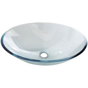 SAPHO - PURE sklenené umývadlo na dosku 52x37, 5cm, číre sklo 2501-12 vyobraziť