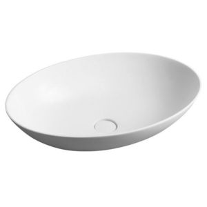 SAPHO - THIN umývadlo na dosku 60x40cm, biela mat WN893 vyobraziť