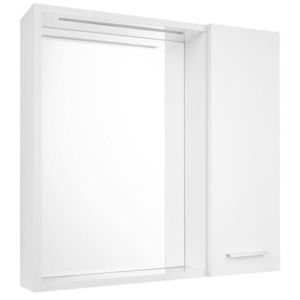 AQUALINE - ZOJA/KERAMIA FRESH STRIP galérka s LED osvetlením, 60x60x14cm, pravá, biela 45022S vyobraziť