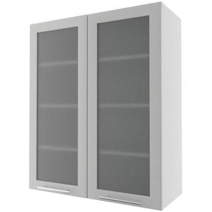 Kuchynská skrinka Emporium W4S/80 light grey stone/biela vyobraziť
