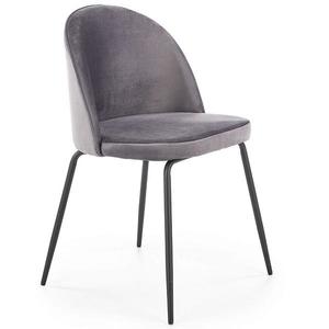 Stolička K314 Velvet/Kov Šedá vyobraziť