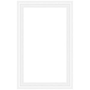 Dekoratívny rám JX60 Pure White 40x60 cm vyobraziť