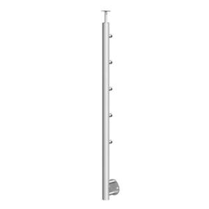 Stĺpik 1133mm 5xfi12 bočné uchytenie balkón 42, 4mm vyobraziť