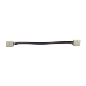 Spojka nepájivá pre RGB LED pásik 5050 30, 60LED/m 10mm s vodičom vyobraziť