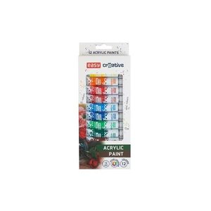 Farby akrylové EASY Creative 12ks 12ml vyobraziť