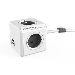 POWERCUBE Extended USB Grey 3m vyobraziť