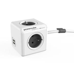 POWERCUBE Extended USB Grey 1, 5m vyobraziť