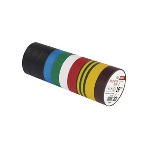 Páska izolačná PVC 19mm/20m farebný mix EMOS 10ks vyobraziť