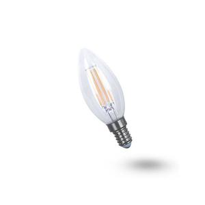 Žiarovka LED E14 5W C35 biela teplá filamentová žiarovka GETI vyobraziť
