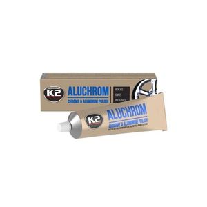 Pasta na čistenie a leštenie kovových povrchov K2 ALUCHROM 120g vyobraziť