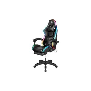 Herné kreslo KRUGER & MATZ GX-150 RGB čierne vyobraziť