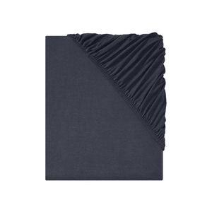 LIVARNO home Napínacia džersejová plachta, 140 – 160 x 200 cm (navy modrá) vyobraziť