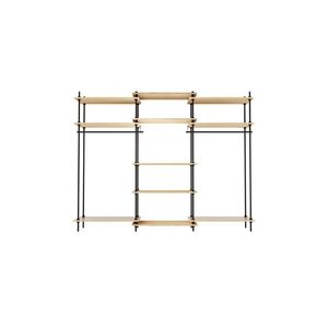 AR SHELVING Regálový systém so šatníkom DECO vyobraziť