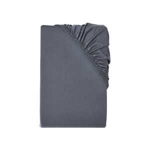 LIVARNO® Džersejová napínacia plachta z mikrovlákna, 90 – 100 x 200 cm (tmavosivá) vyobraziť