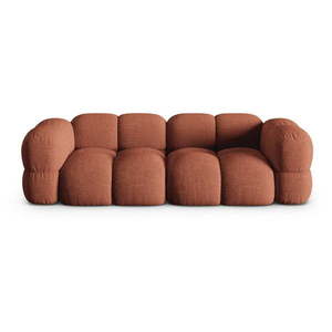 Pohovka v tehlovej farbe 250 cm Loretto – Cosmopolitan Design vyobraziť