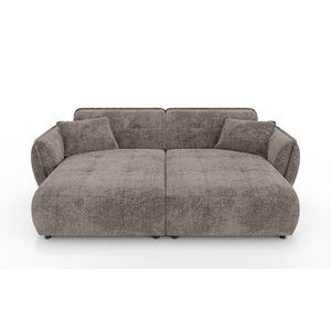 Taupe ženilková pohovka s leňoškou 252 cm Nelia Big – Ropez vyobraziť